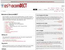Tablet Screenshot of dect.osmocom.org