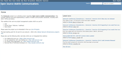 Desktop Screenshot of osmocom.org